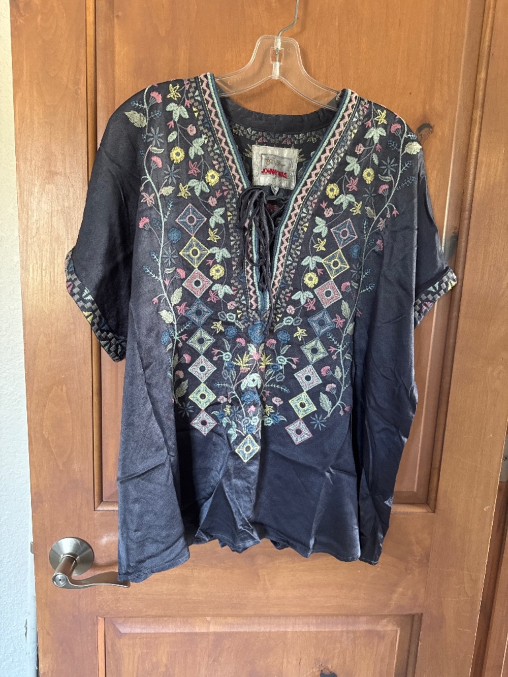 Johnny Was Embroidered Top